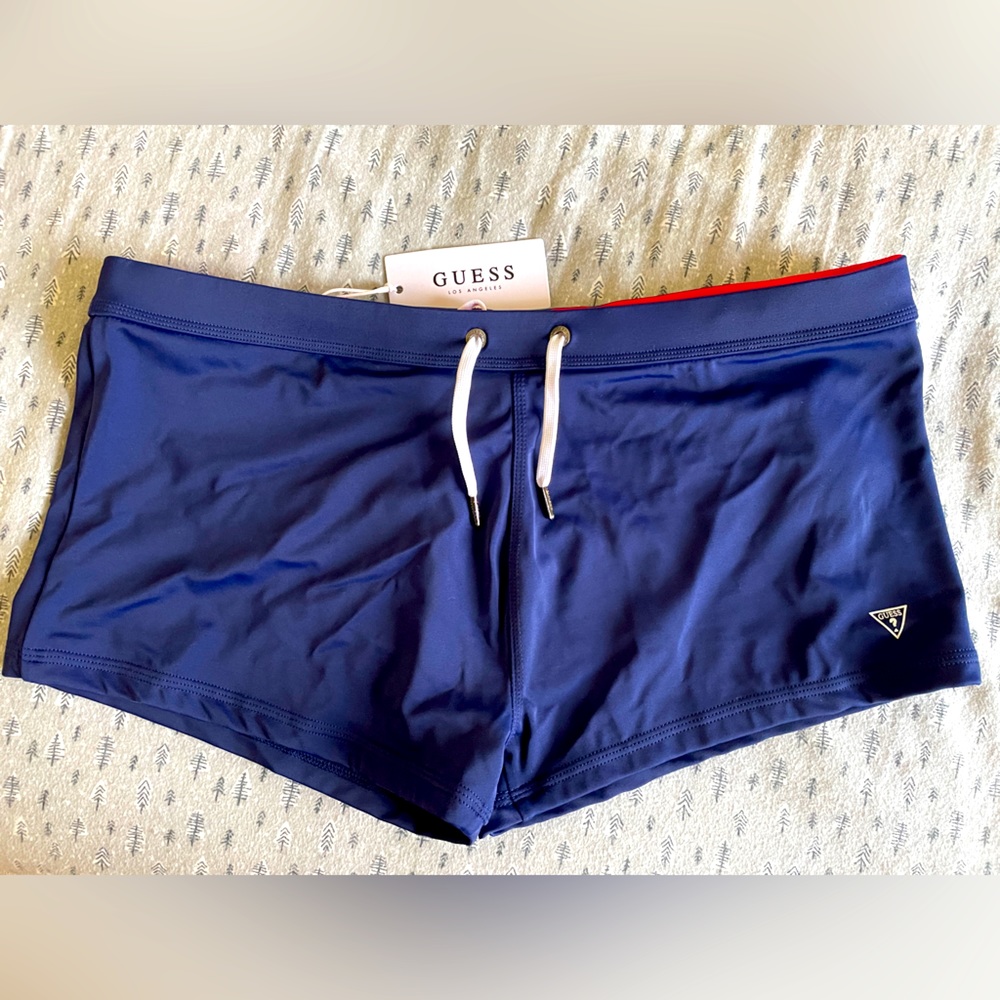 NWT GUESS swim trunks size XXL